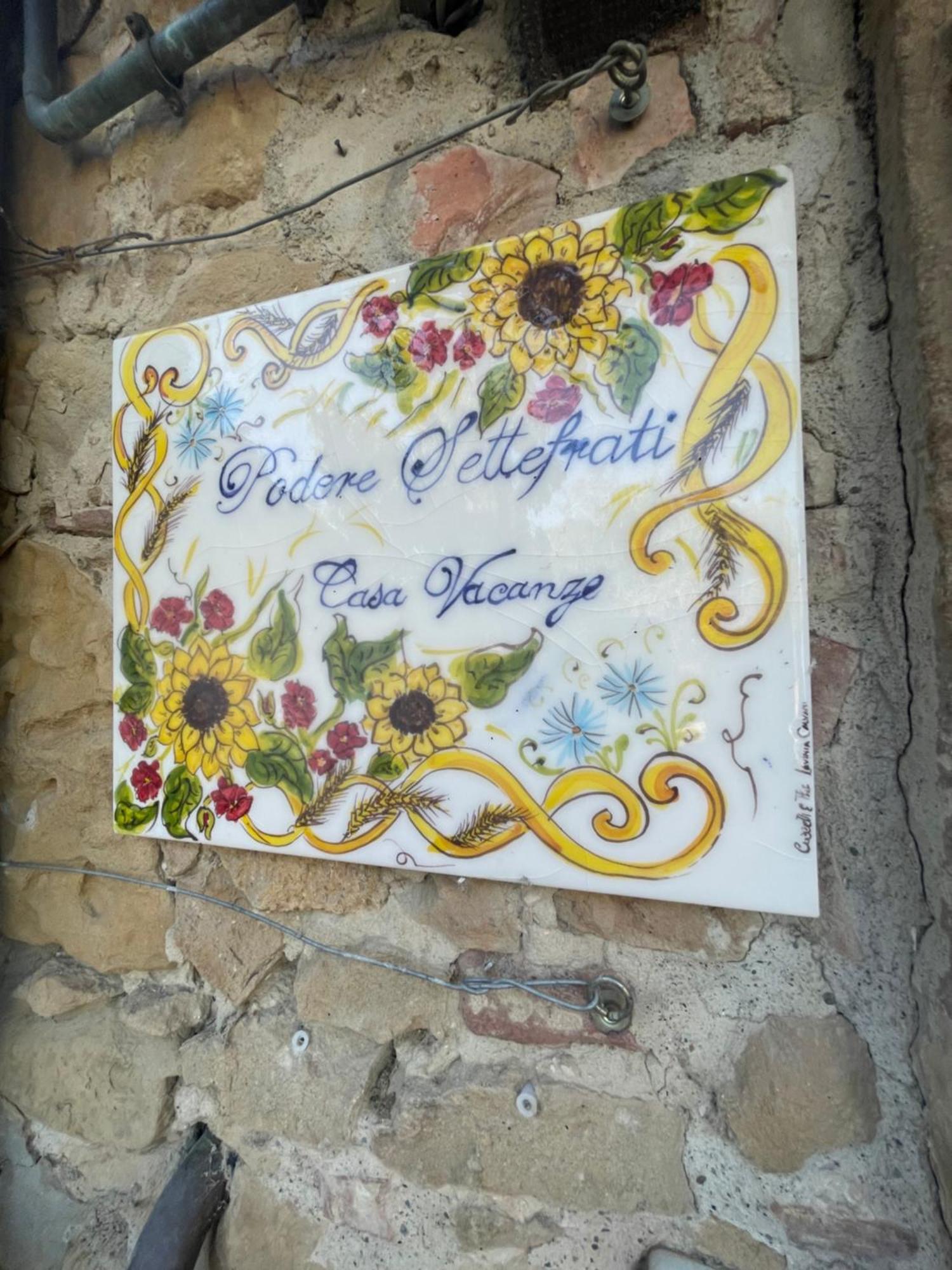 Intero Appartamento Con Private Pool E Jacuzzi Podere Settefrati 蒙塔约内 外观 照片