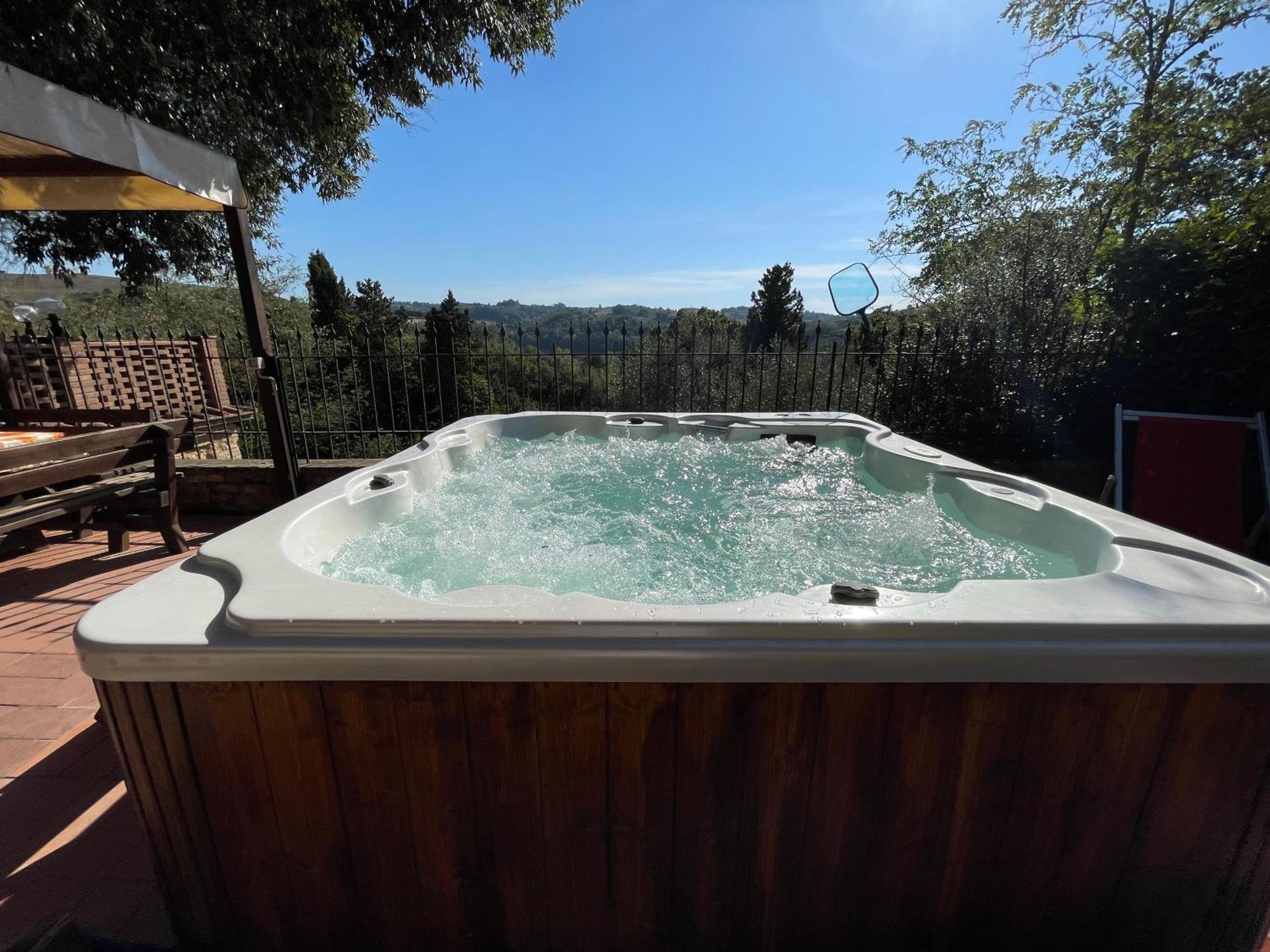 Intero Appartamento Con Private Pool E Jacuzzi Podere Settefrati 蒙塔约内 外观 照片