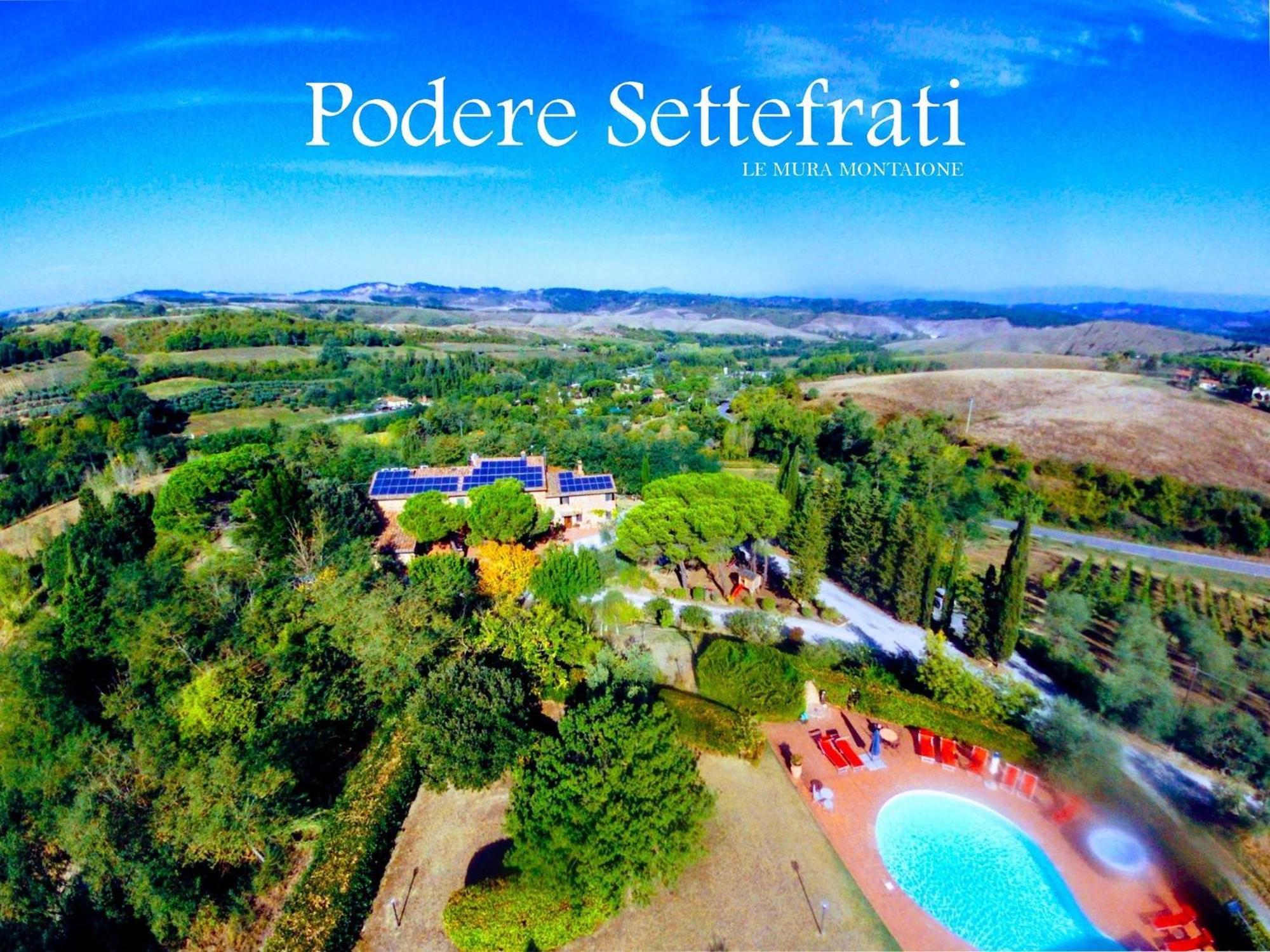 Intero Appartamento Con Private Pool E Jacuzzi Podere Settefrati 蒙塔约内 外观 照片